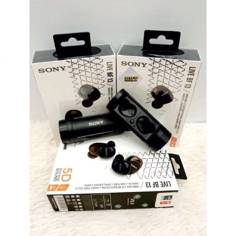 [ReadyStock] NEW SoundSport True Wireless SONY LIVE BF-13 Bluetooth 5D Headphones Earphone Handsfree Sports Earbuds Gaming Headset