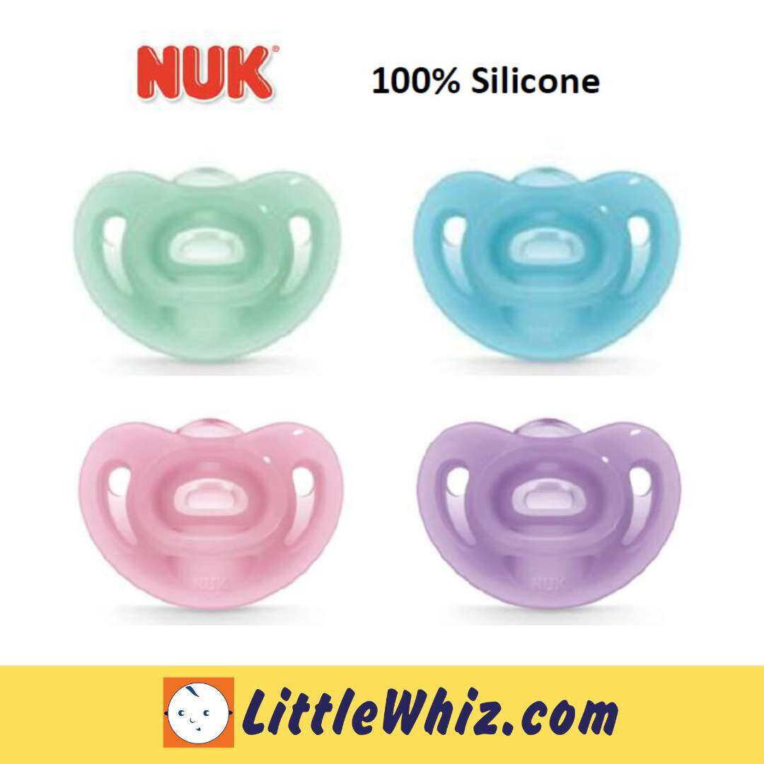 NUK Sensitive Soft Silicone Soother (1pc) (Pacifier) Puting Baby