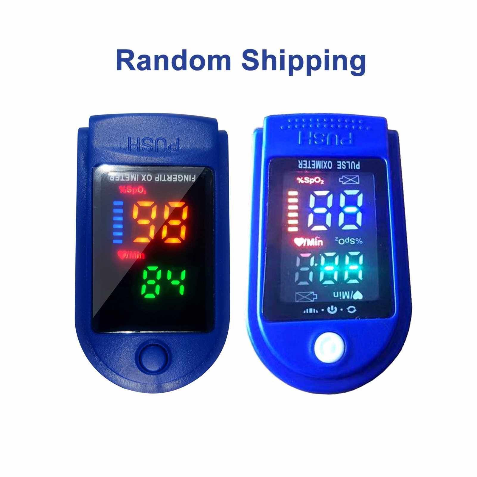 Best Selling Fingertip Pulse Oximeter Blood Oxygen Saturation & Heart Rate Detection 10s Quick Measure & Auto-off Alarm Function Portable SpO2 & Min Monitor for Home Travel (Standard)