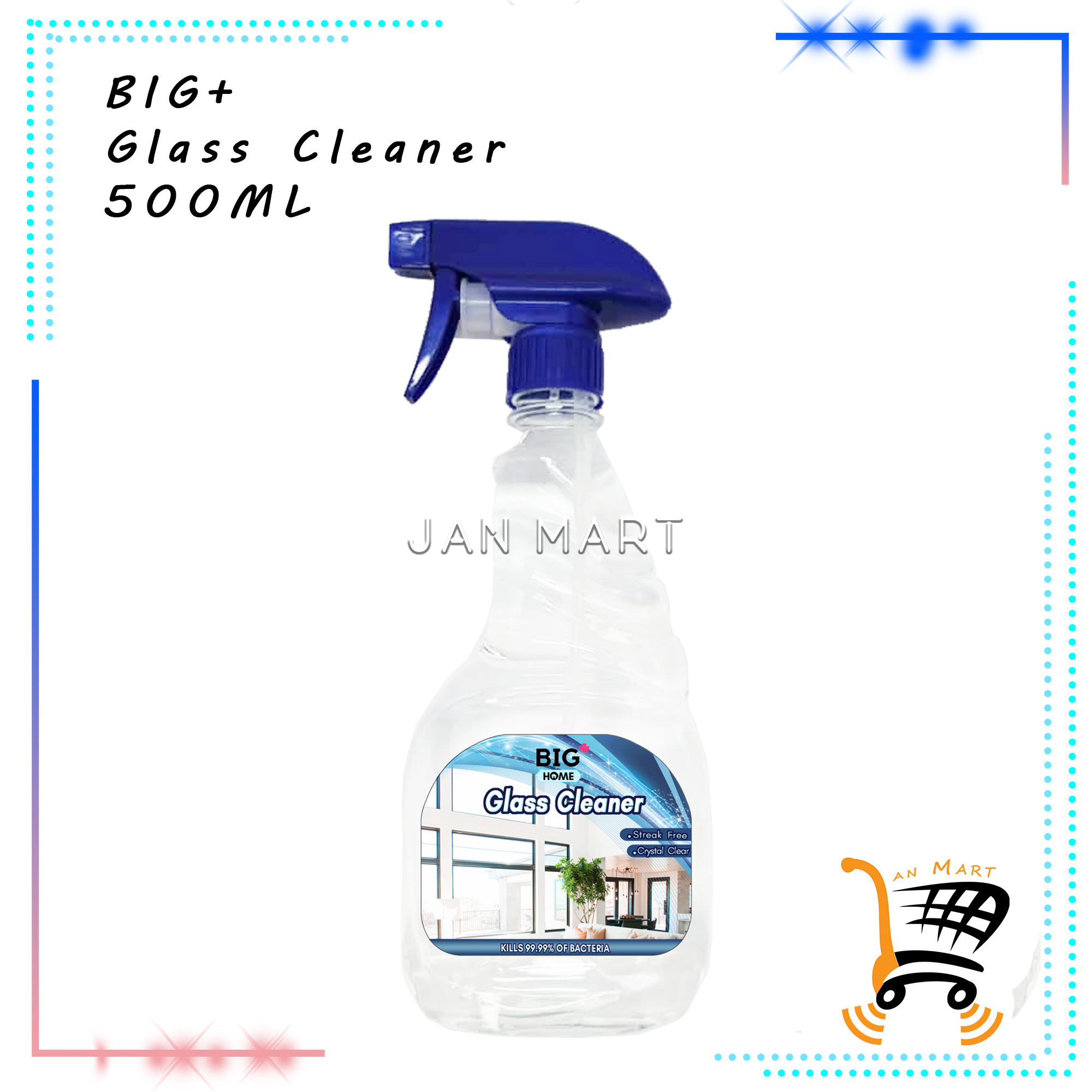 BIG+ Glass Cleaner 500ML