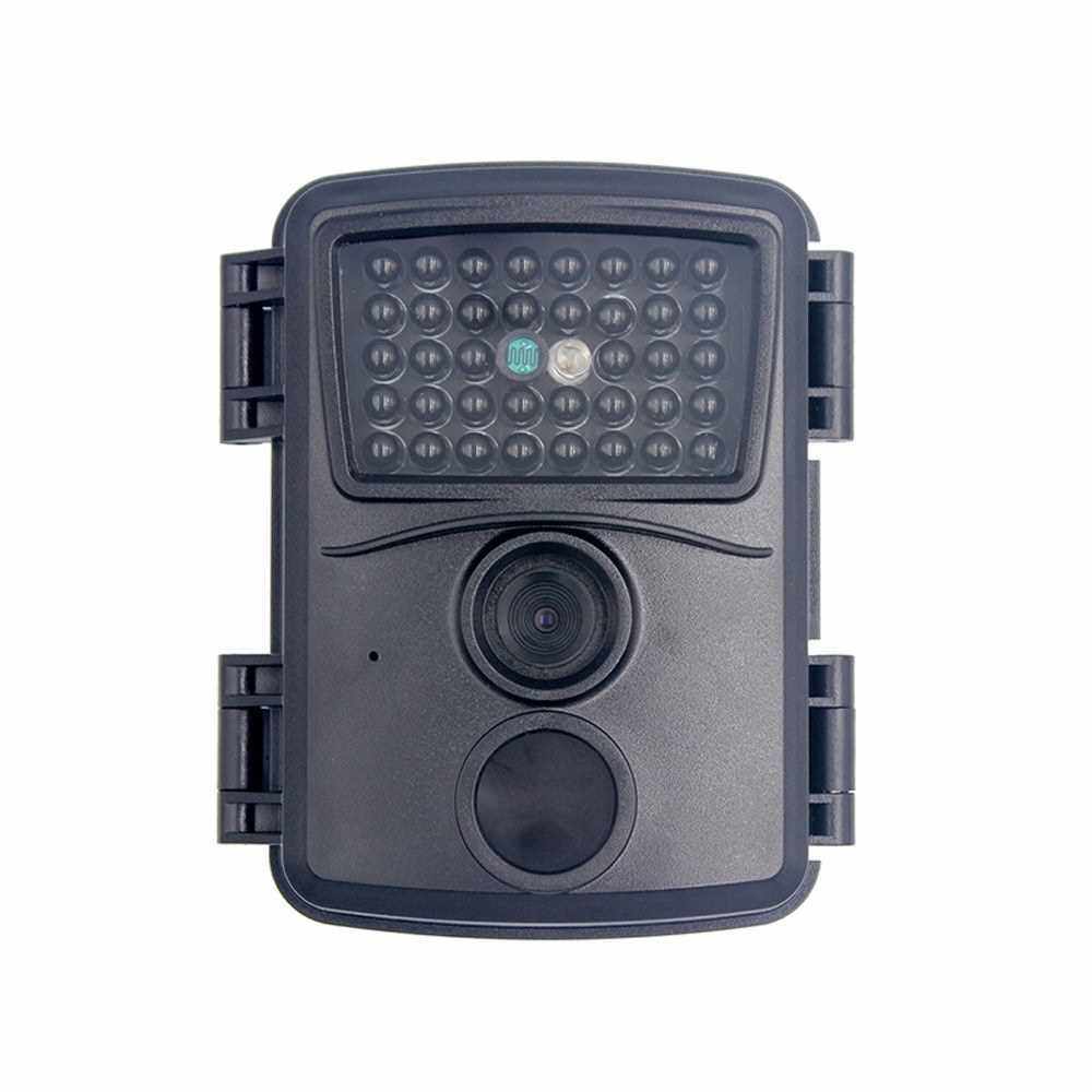 PR600 Mini Outdoor Camera Waterproof Orchard Fish Pond Camera 12 Million Field Infrared Induction Cameras Night-vision Camera (Black)
