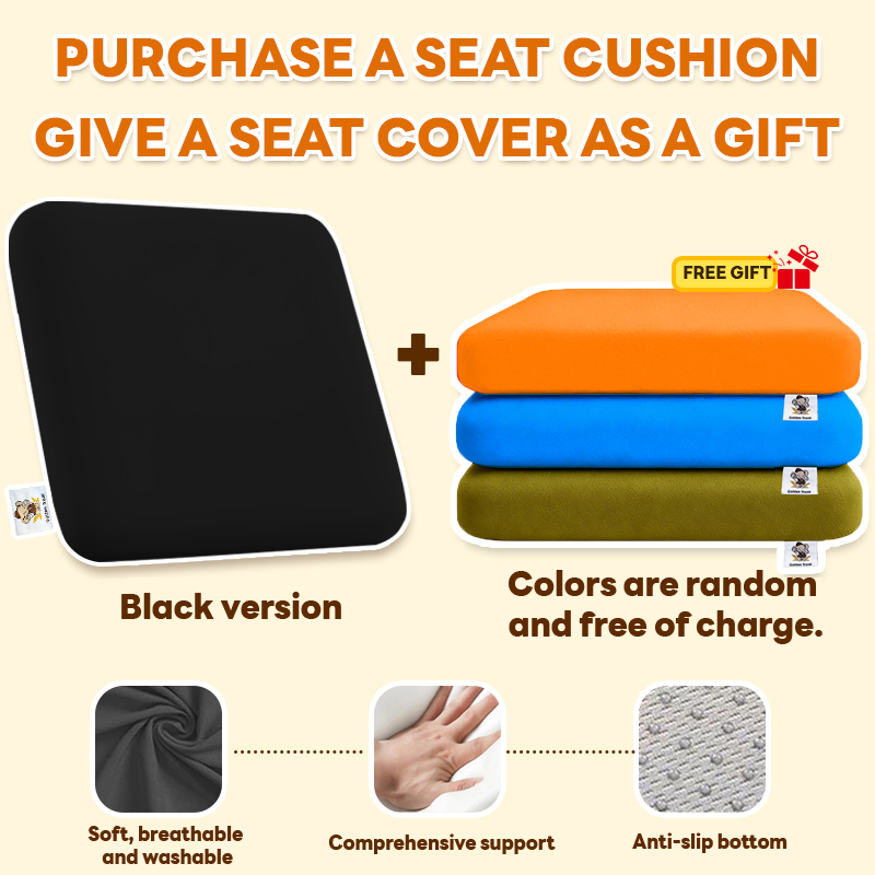 MiGuMiGu MUJIcushion Memory Cotton Cushion Office Chair Cushion Summer Cushion Student Cushion Bench Dining Table Chair Cushion Sedentary Cushion Long Sitting CushionModern Style