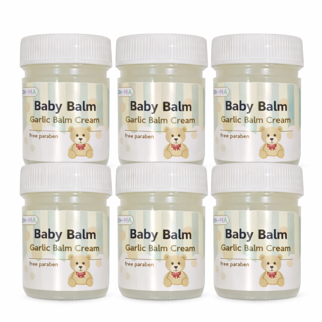OHMA Garlic Balm Baby Balm Asli | Balm Bawang Putih Bayi & Kanak Kanak Legakan Kembung Perut Selesema Batuk Hidung Tersumbat Angin Badan Urut Perut Bayi Minyak Balm Aromaterapi Semulajadi Tanpa Paraben Sesuai Untuk Bayi Kanak Kanak Dan Dewasa Premium Plus