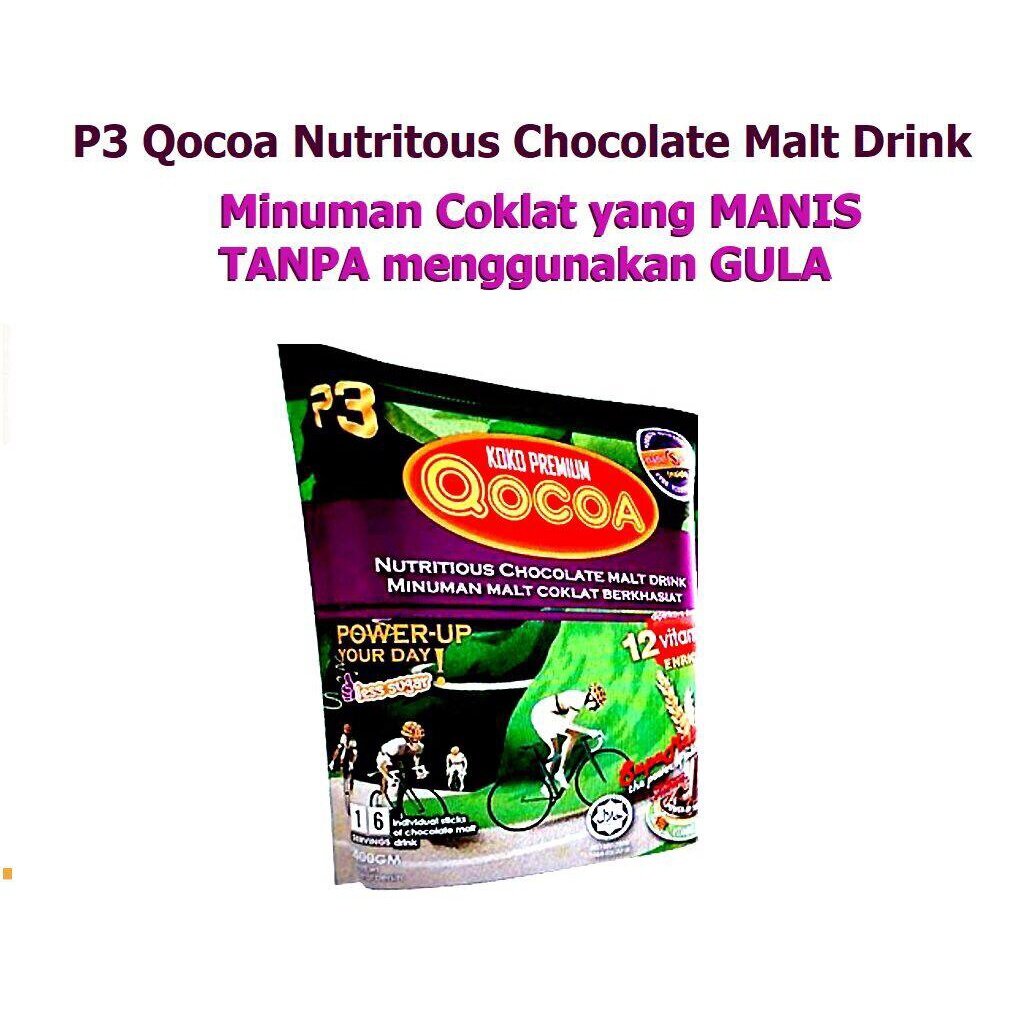 P3 Qocoa Chocolate Malt Drink