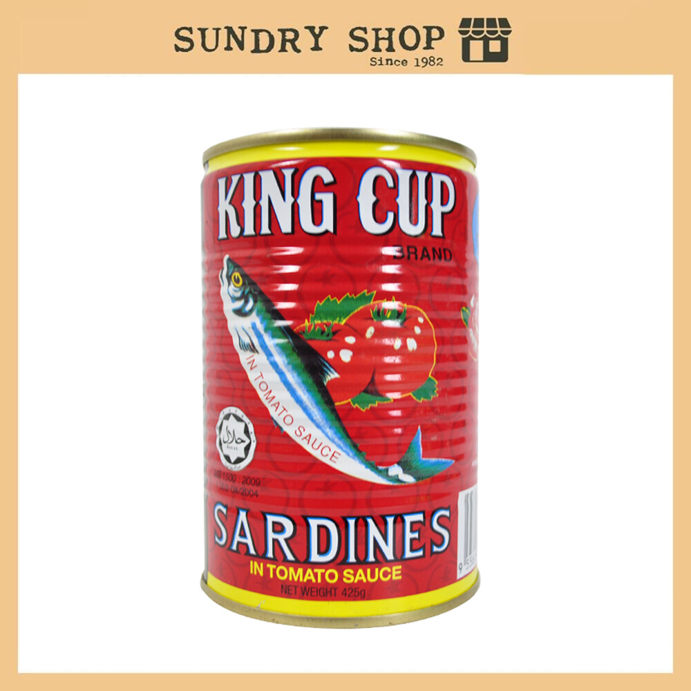 KING CUP SARDINES IN TOMATO SAUCE 425g 沙丁鱼425g :D