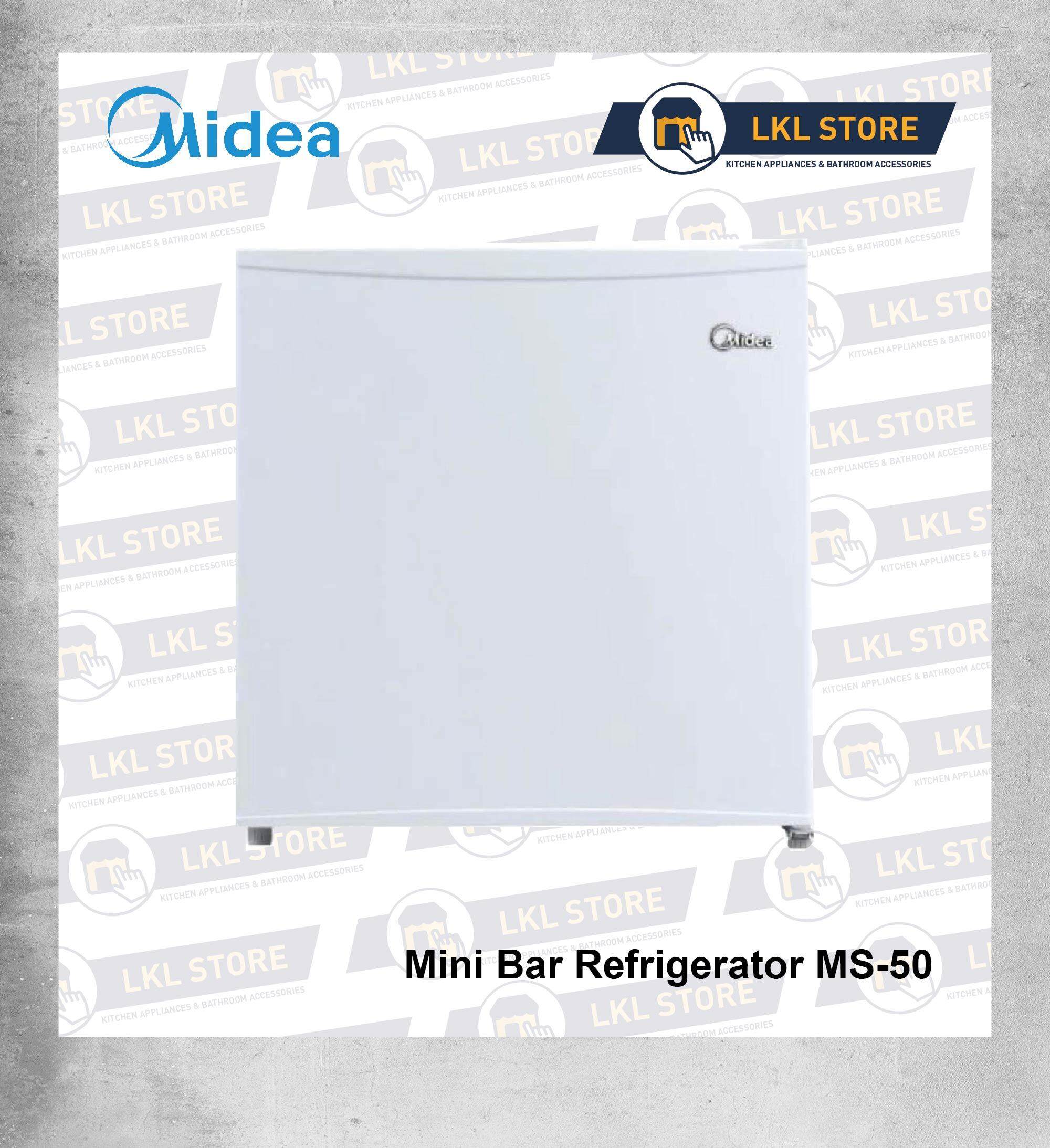 Price List Peti Ais Midea Mini Bar Refrigerator MS-50 50L White Colour This Month Price List Peti Ais Midea Mini Bar Refrigerator MS-50 50L White Colour This Month