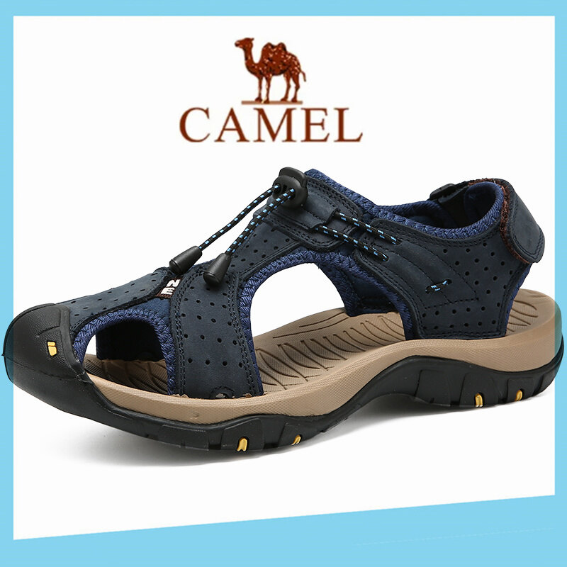 Camel người đàn ông sandal người đàn ông sa mạc lạc đà người đàn ông dép sandal cho Hàn Quốc nam san