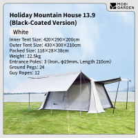MOBI GARDEN Camping Family Instant Tent Automatic Tent Large Space Waterproof Free 2 Poles Outdoor