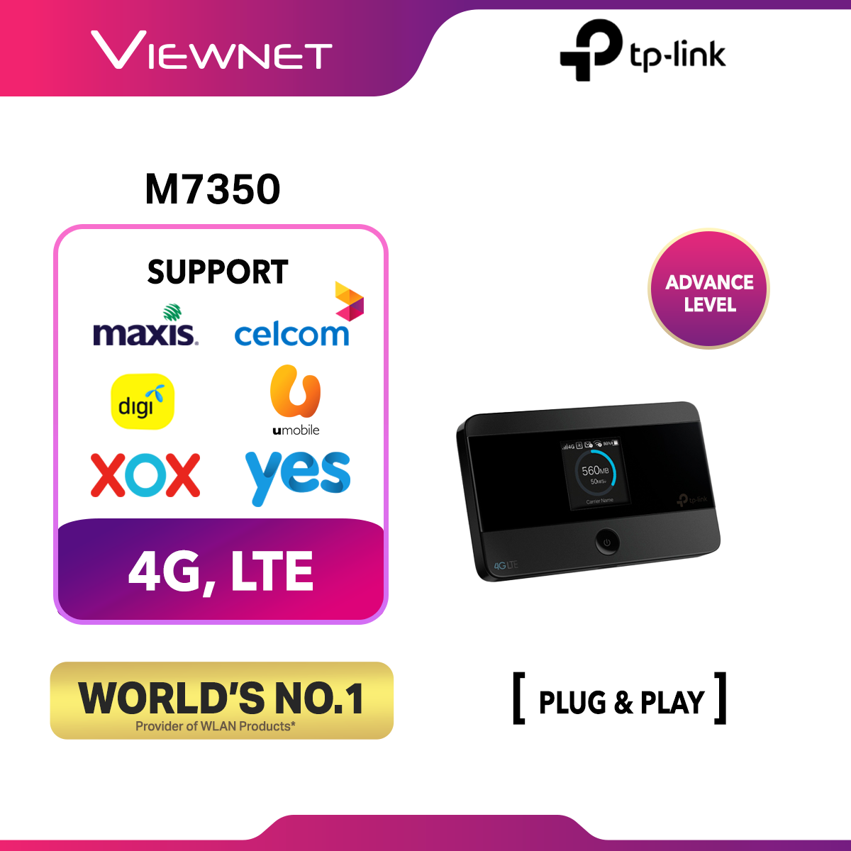 Tp-Link M7350 4G LTE Router