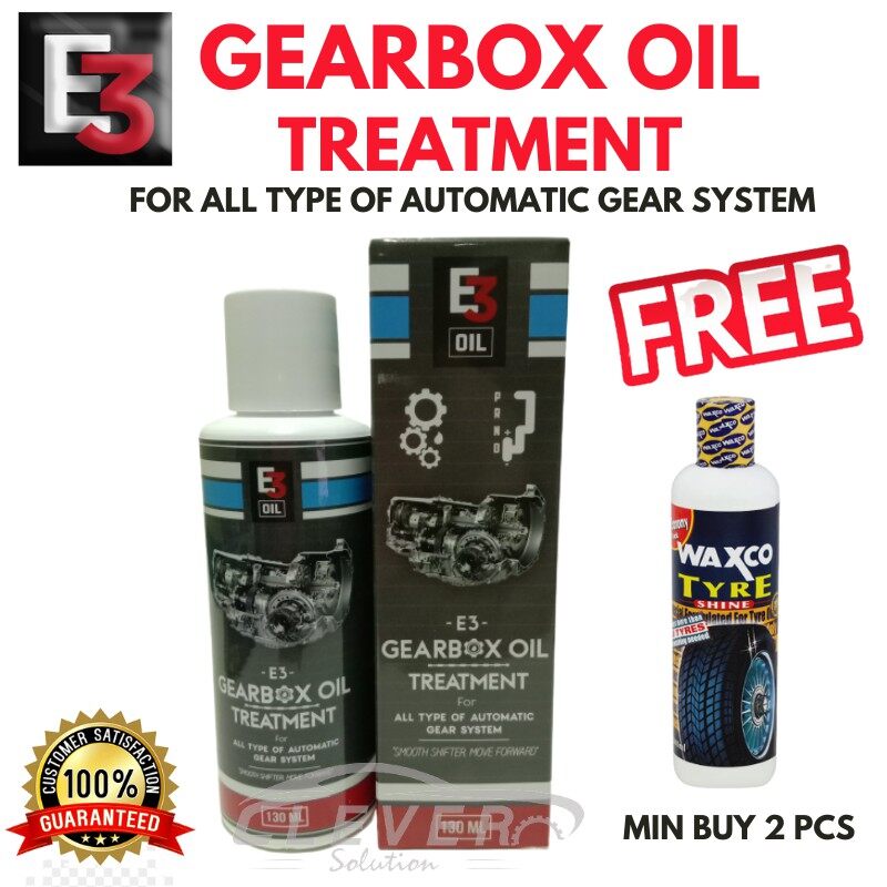 E3 GEARBOX OIL TREATMENT Penyelesaian Masalah Gearbox Kereta Auto Cvt Auto Transmission