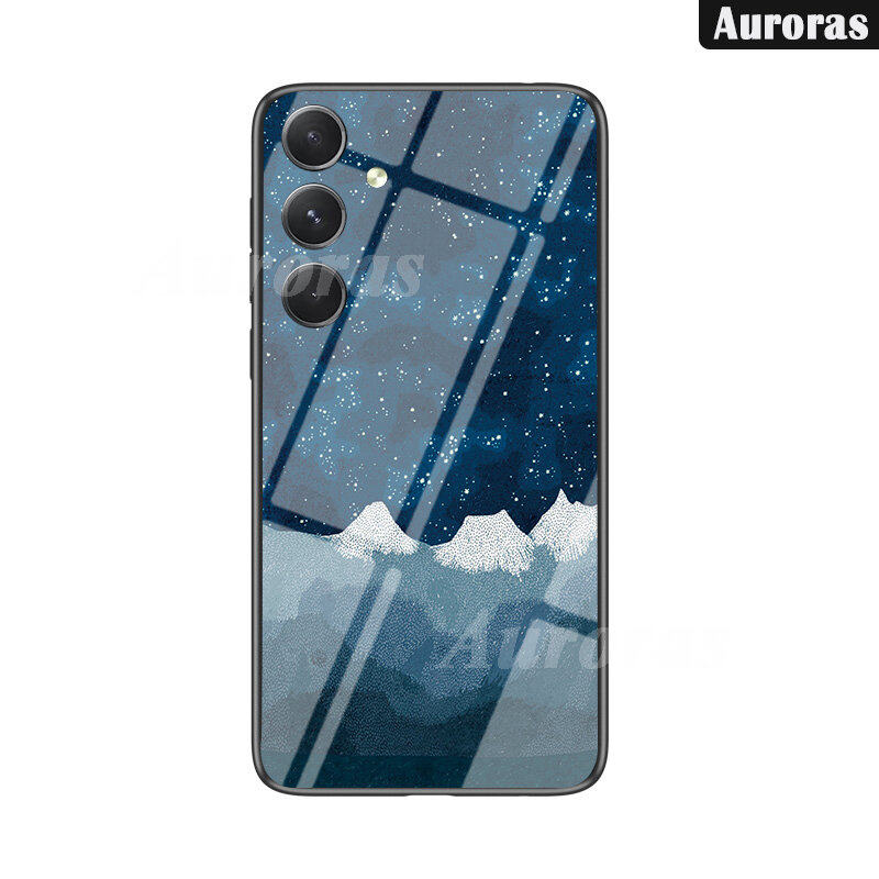 Ốp lưng cho Samsung Galaxy S23 FE Ốp Núi Tuyết Bầu Trời Gradient Ốp lưng bảo vệ kính cường lực ốp lưng cho Galaxy S23 FE 23fe