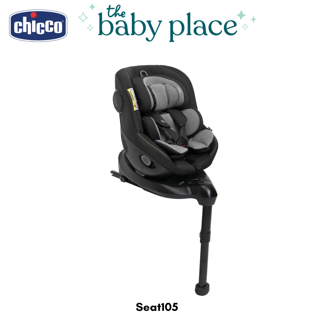 Chicco Seat105 Baby Convertible Car Seat i-Size | ISOFIX 360 Rotating Baby & Toddler Seat