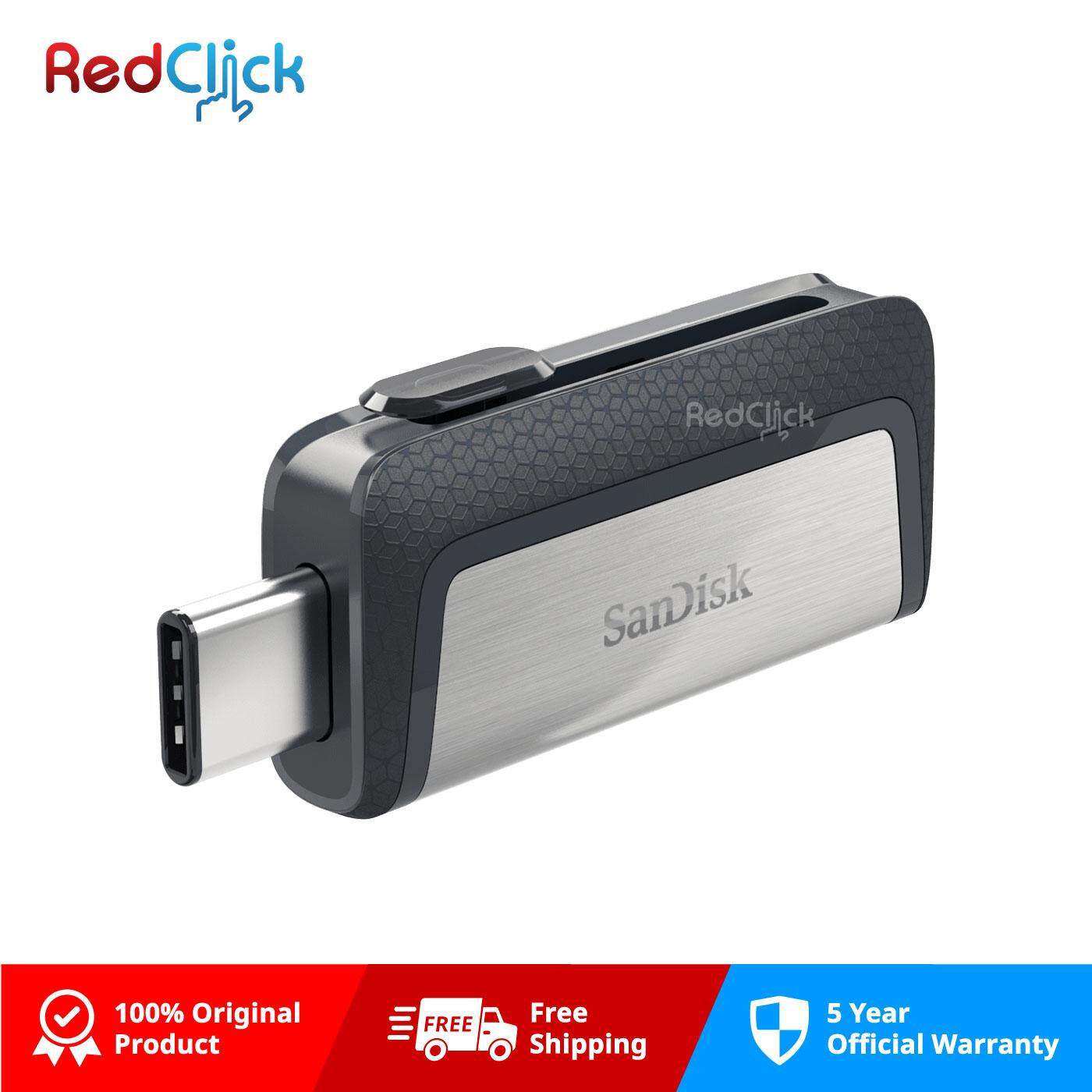 Sandisk Original 16GB / 32GB /64GB /128GB /256GB Ultra Dual Drive Type-C OTG USB 3.0 Type C