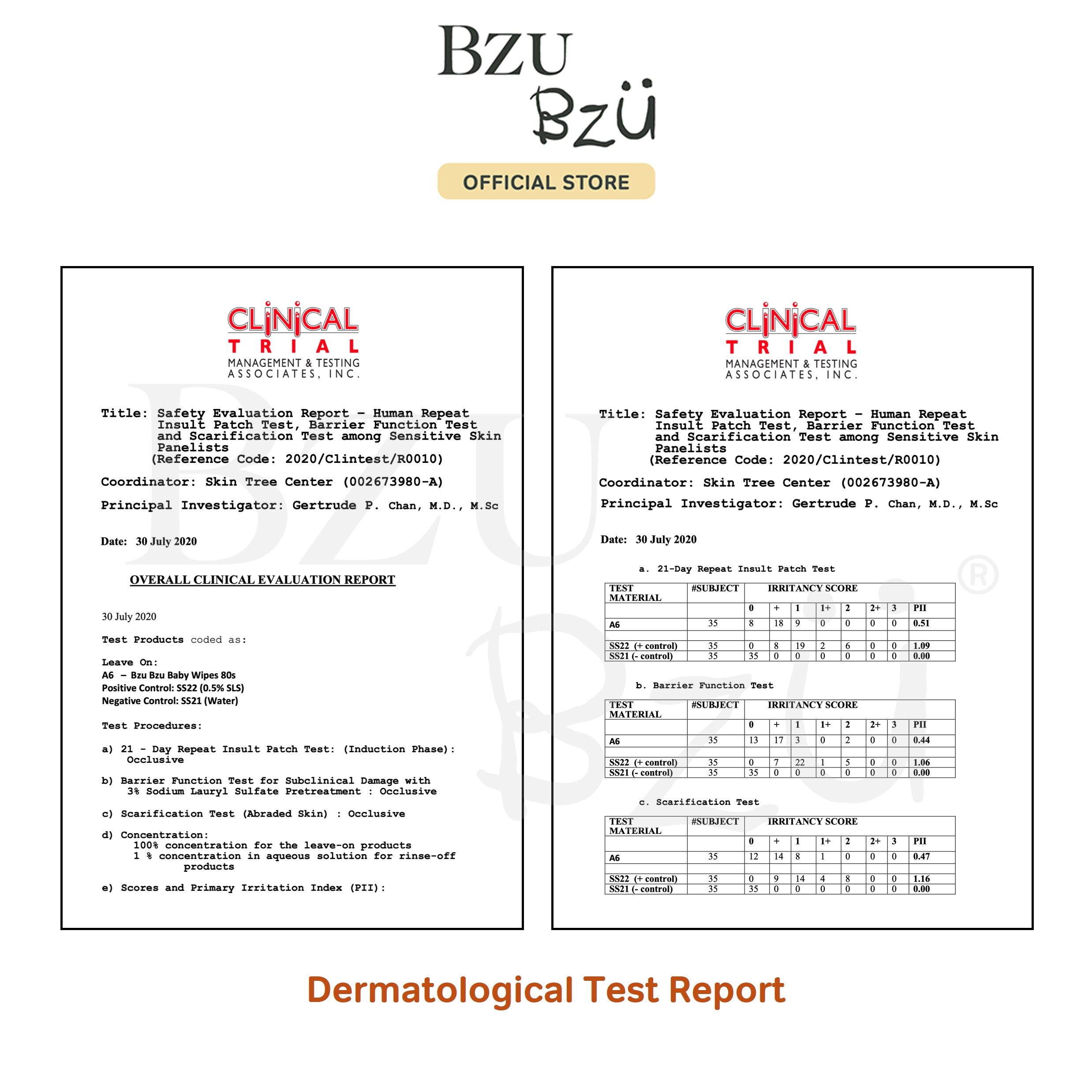BZU BZU Anti Bacterial Baby Wipes (80 pcs x 3)