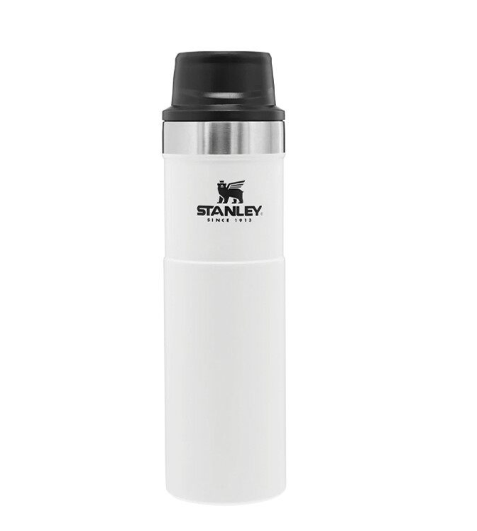 STANLEY Classic Trigger Action Travel Mug 16oz / 473ml, 20oz / 591ml - Stainless Steel Vacuum Insulated Thermos Flask Water Tumbler