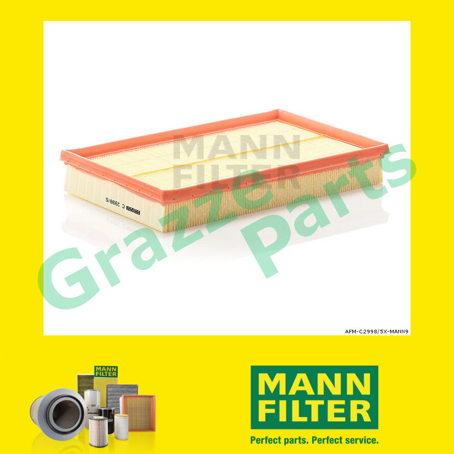 100% Original Mann Engine Air Filter C2998/5X C 2998/5 X LX977 LX977D for Volkswagen VW Polo IV 9N 1