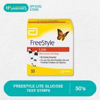 FREESTYLE LITE TEST STRIPS 50'S EXP 02/2023