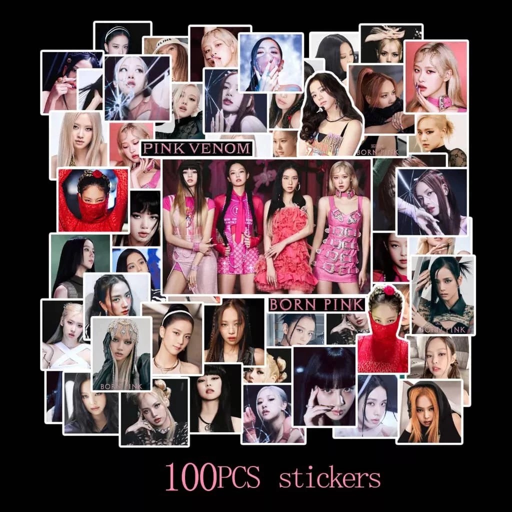 KPOP Sticker Pack ENHPEN 100pcs STRAY KIDS IVE BPINK TWICE ATEEZ TXT NEWJEAN AESPA GIDLE ITZY Graffiti Stickers