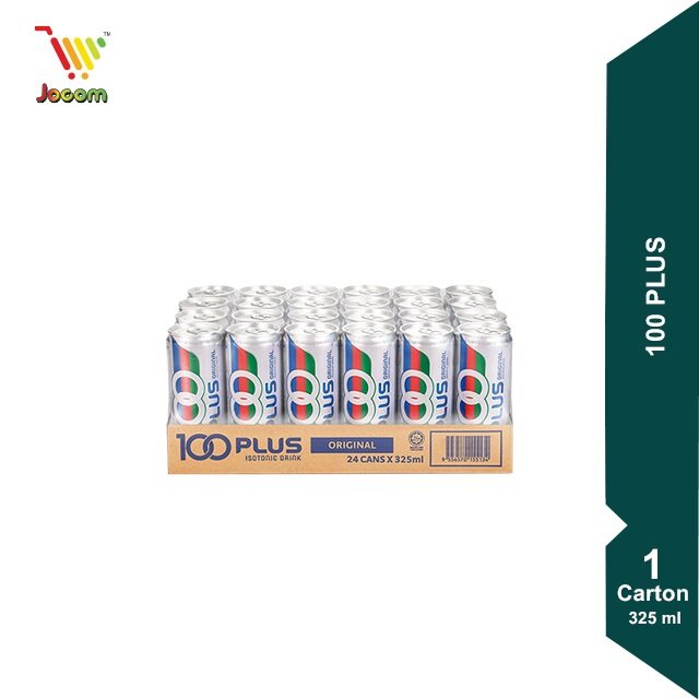 F&N 100Plus (24 x 325ml) x 1 Carton [KL & Selangor Delivery Only]