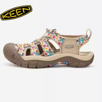 Original Keen newport h2 Womens Sandals Sports Ladies Outdoor Hiking Shoes Flat Sandals Anti-collision Triple Anti-Slip Black Beach Shoes Fashion Shoes Sports Non Slip Sandals