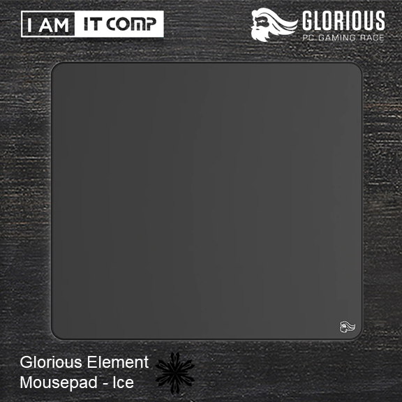 Glorious Element Mouse Pad / Extra Large / Glass infused cloth surface/ Hybrid cloth surface/ Ultra-thin hard polycarbonate( Ice / Fire / Air )