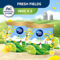 Ambi Pur Room Fresh Gel Fresh Air Refreshing Gel Relaxing 180gx2 Value Pack (Lavender / Lemon / Downy / Lemongrass / Rose / Spring Bloom / Fresh Field)