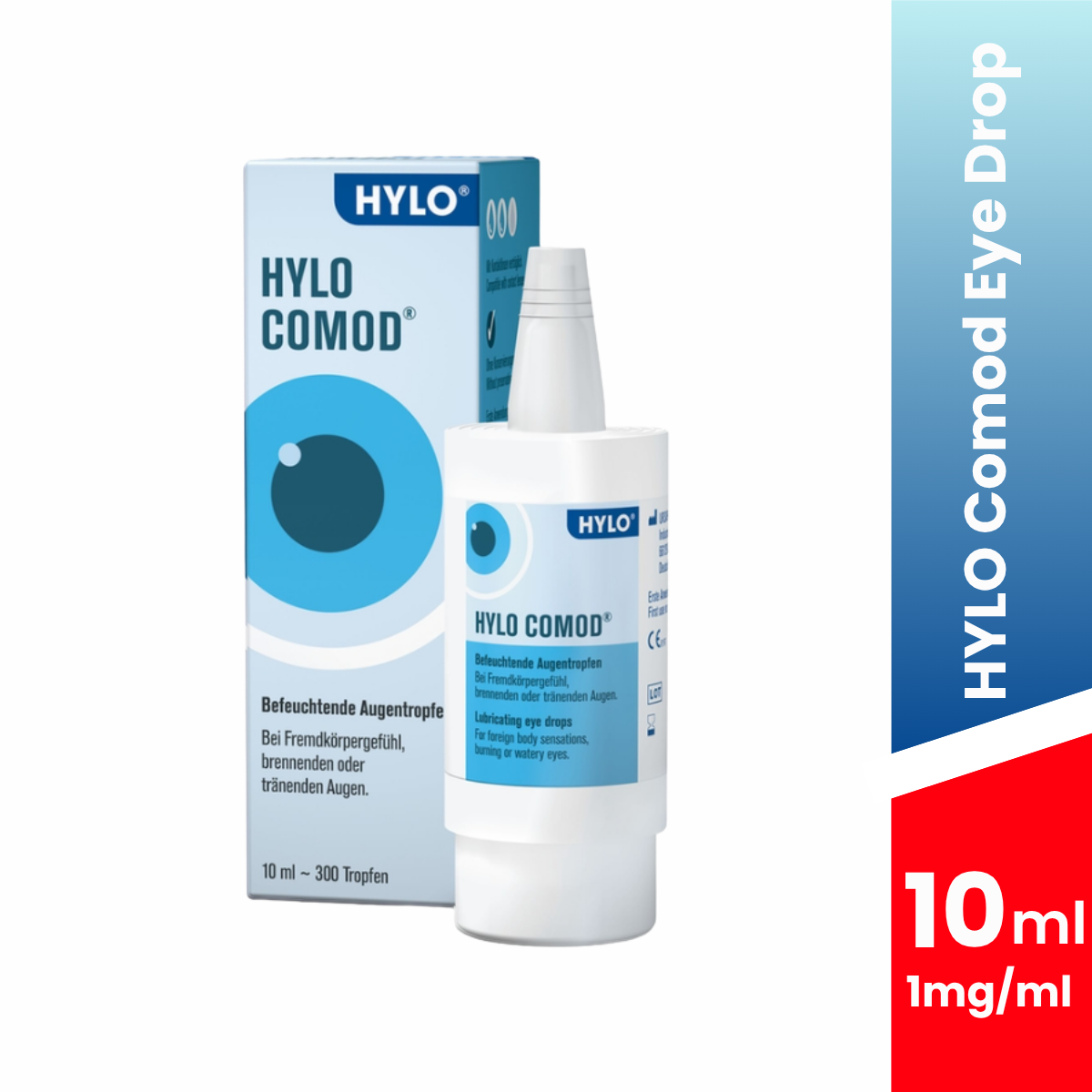 HYLO-COMOD 1MG/ML EYE DROP 10ML