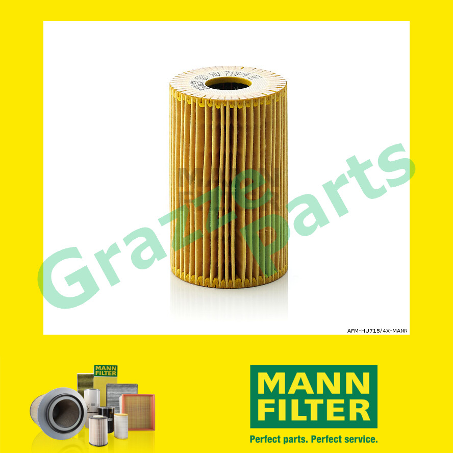 100% Original Mann Engine Oil Filter HU715/4X HU 715/4 X OX127 OX127D for Gruppo Bertone Freeclimber