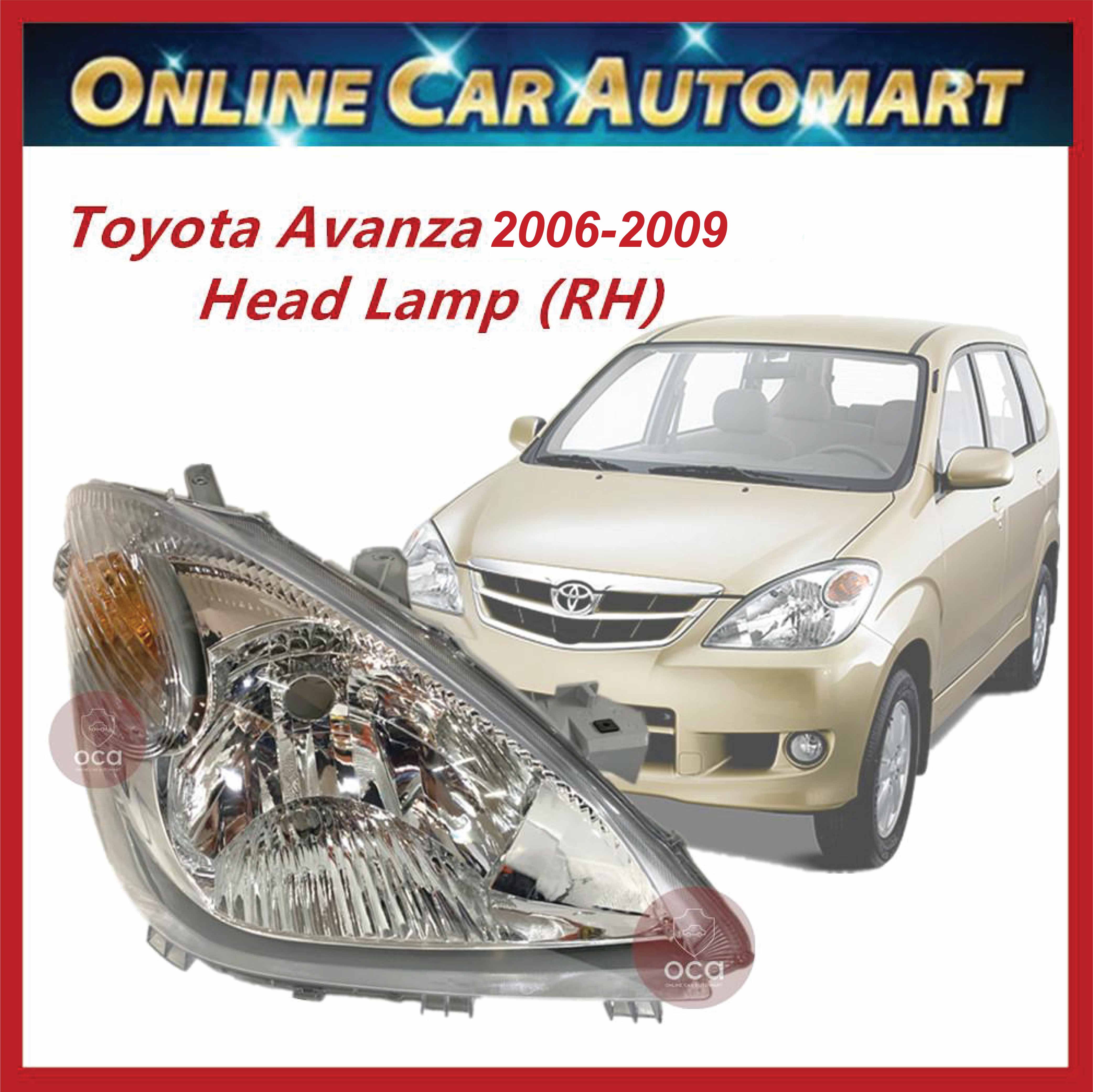 Toyota Avanza 2006-2009 Left or Right Head Lamp/Headlamp Original Design