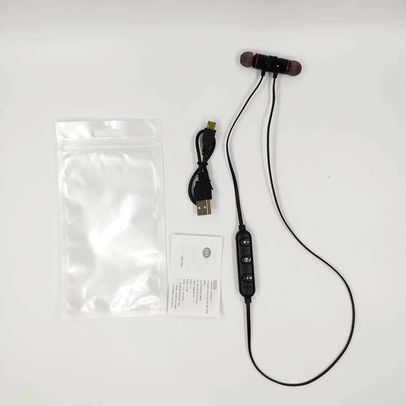 Halter Tai nghe bluetooth M5 Tai nghe bluetooth từ tính thể thao 001 in-Tai nghe Bluetooth Tai nghe bluetooth kinh doanh Bluetooth