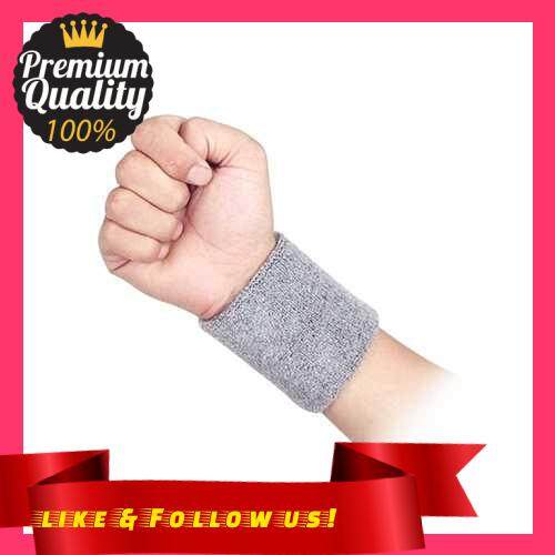 People\'s Choice Wrist Support Sportive Wrist Band Brace Wrist Wrap for Adults Sport Outdoor Activities Portable (Silver)
