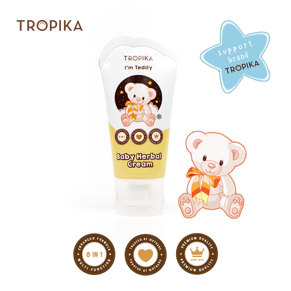 Tropika Baby Herbal Cream (50g / 230g) Herba Cream | Krim Herba Bayi