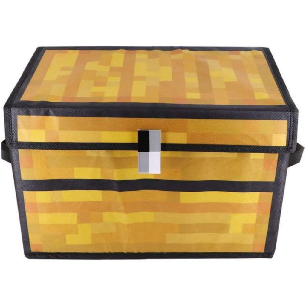 Minecraft Treasure Chest childrens toy storage box folding storage box Treasure Box Storage Box Fabric Chest