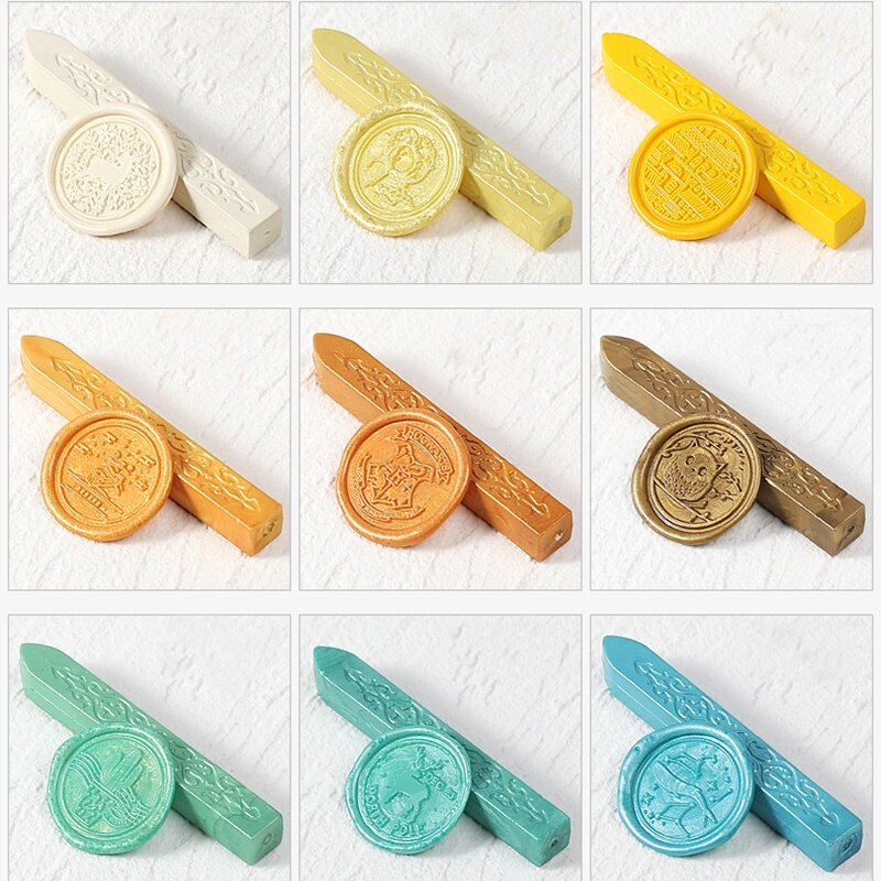 Retro DIY Sealing Strips Seal Wax Stick Paint Stamps for Letter Wedding Invitations Decorative Sealing Wax Stamp