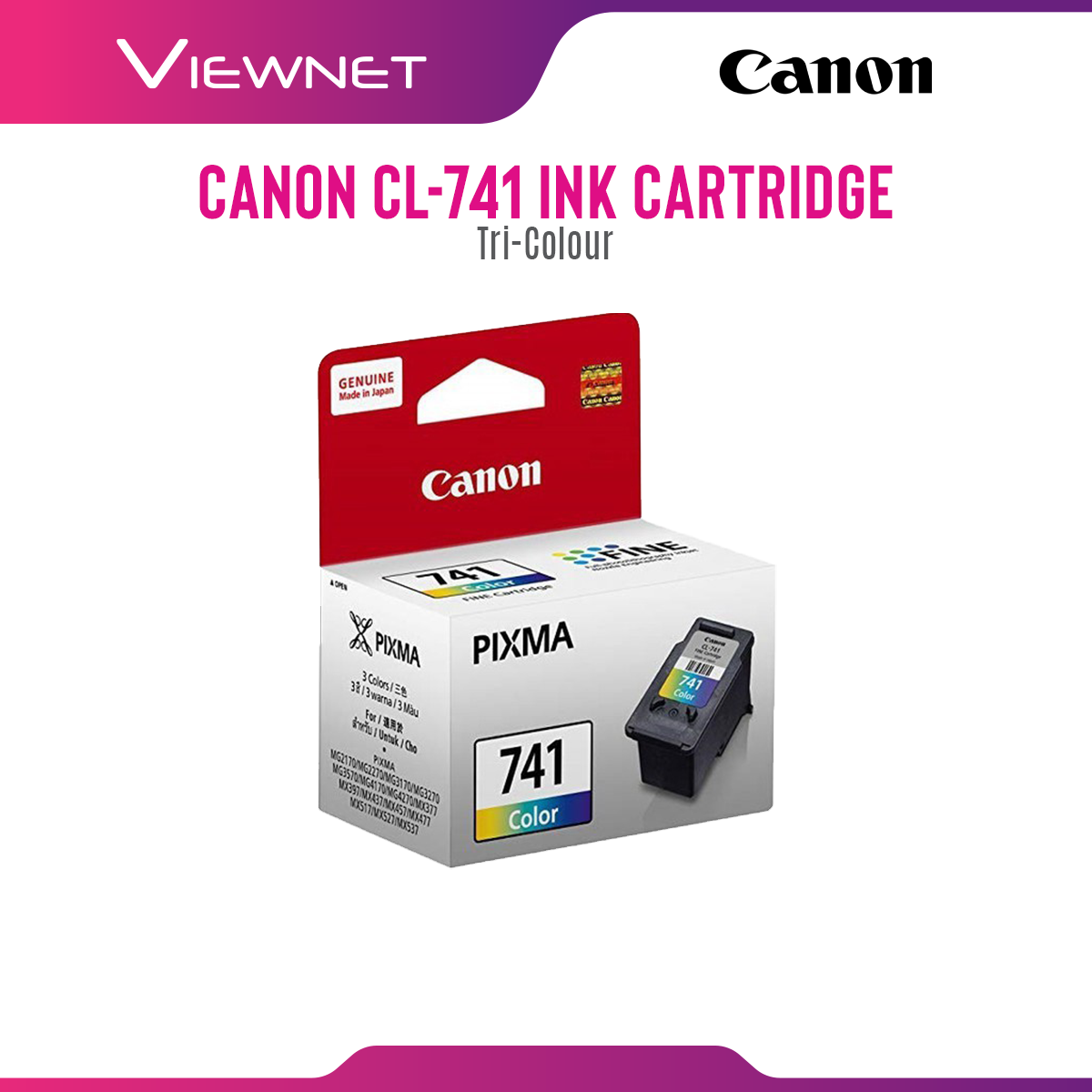 Canon PG-740 / CL-741 Original Ink Cartridge Black / Color