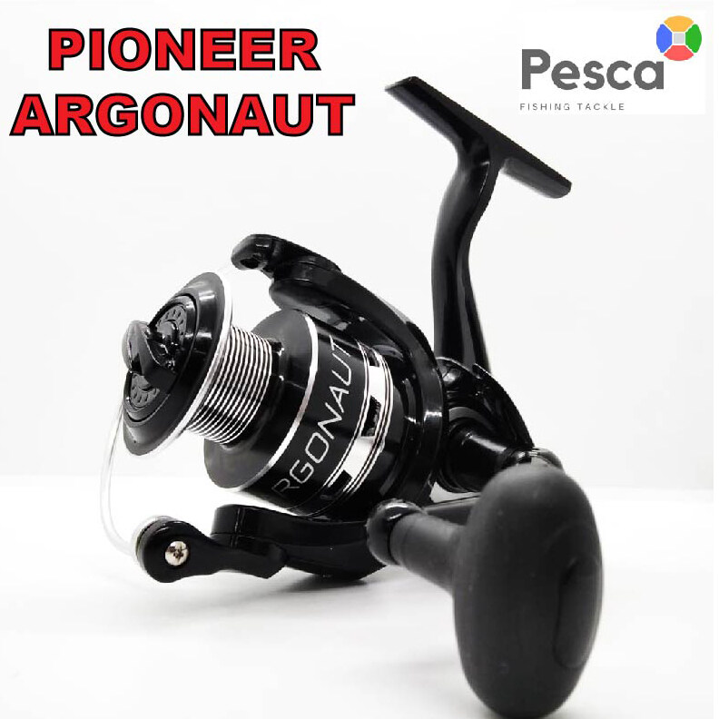 PESCA - PIONEER Argonaut Fishing Reel 1000 2000 3000 4000 5000 6000 4.7:1 Gear Ratio 3 Ball Bearings Mesin Pioneer Murah