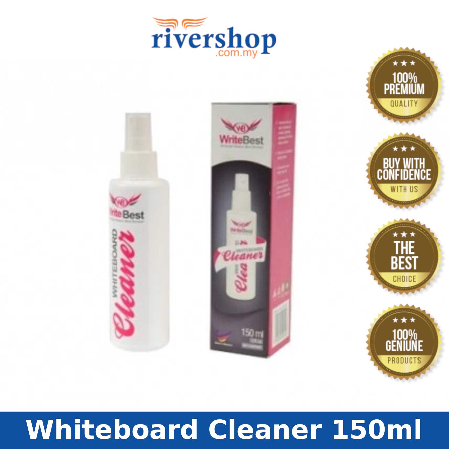 150ml Whiteboard Cleaner WBC150