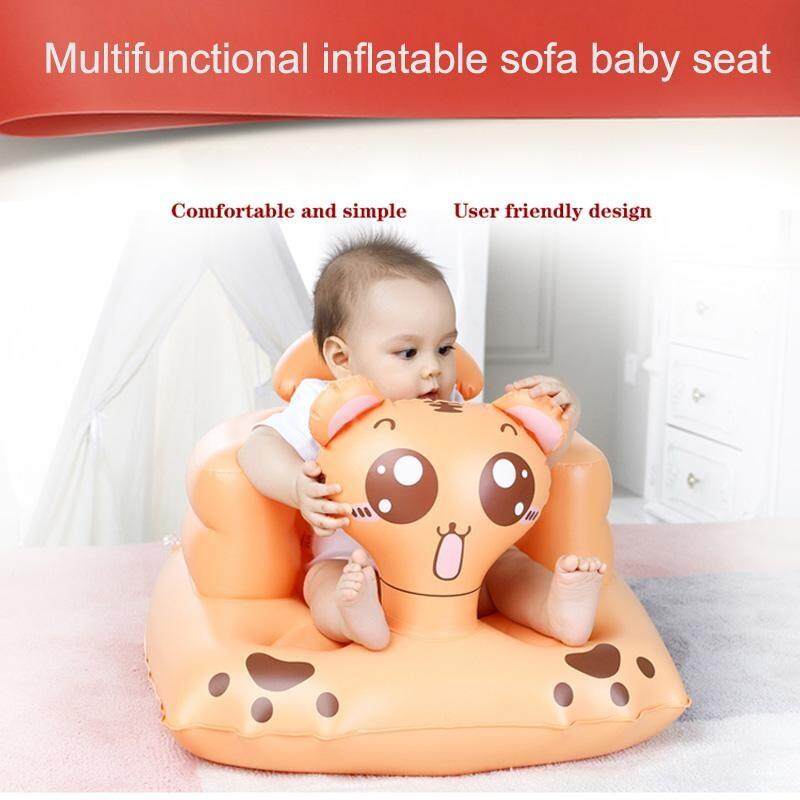 (MULTIPLE DESIGN & COLORS) WJS Baby Inflatable Sofa Chair Baby Sofa