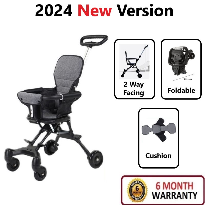 Foldable 2 Way Baby Stroller Magic stroller 4 wheels Ultra lightweight Foldable strollers Kids Stroller 婴儿手推车