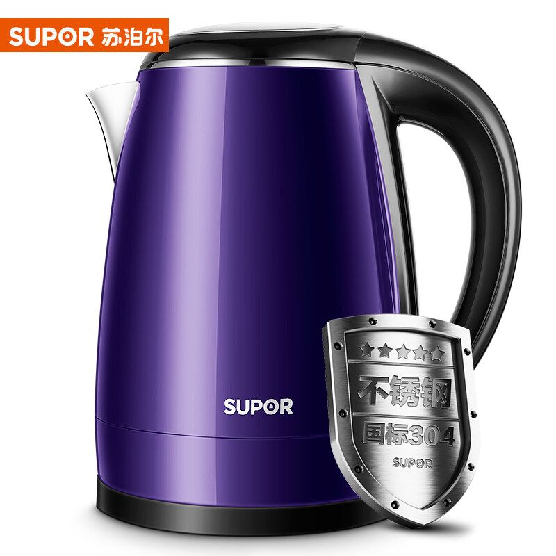 metallic purple kettle