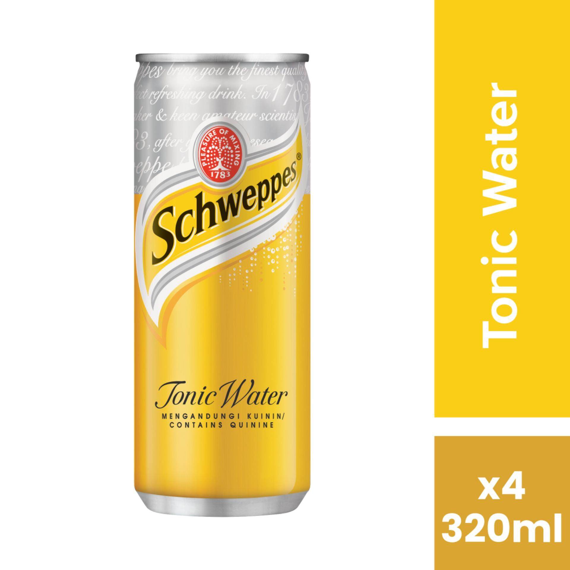 [12.12] Schweppes Tonic Water 320ML x 4 cans