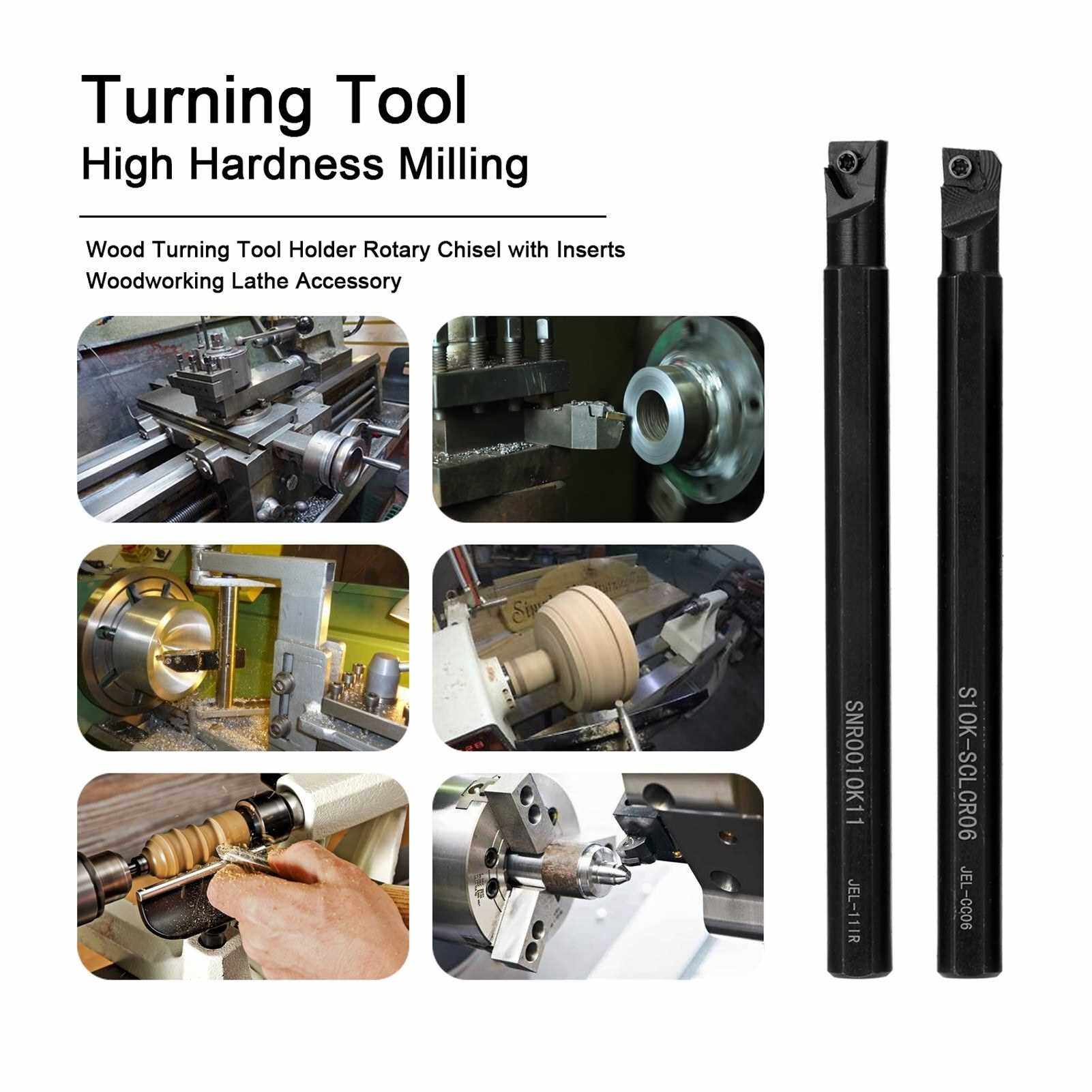 High Hardness Milling Tool Holder Quick Cutting Efficiency Lathe Arbor with Insert and Wrench (Standard)