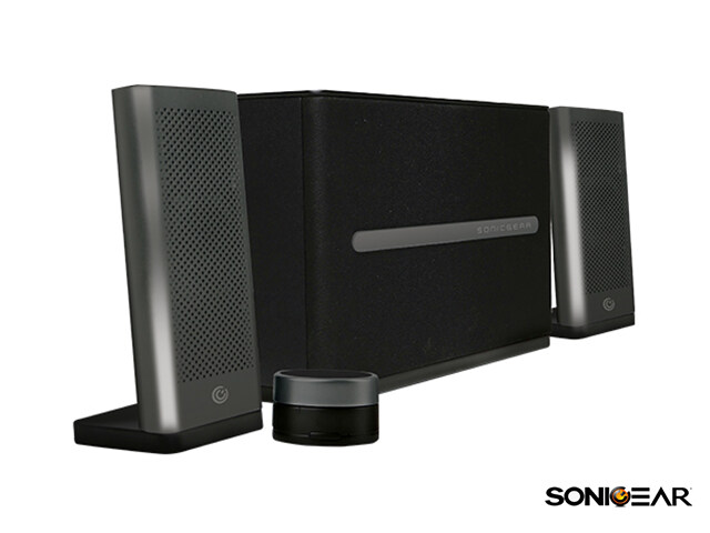 Sonic Gear Space 7 2.1 Hi-Fi Bluetooth Speaker With Pure Rich Sound (Gun Metal)
