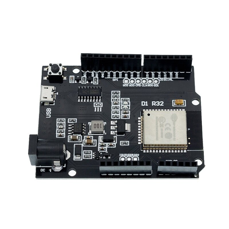 Cho wemos d1 esp32 esp-32 wifi bluetooth 4mb flash uno d1 r32 mô-đun bảng mạch ch340 ch340g bảng mạch phát triển cho arduino