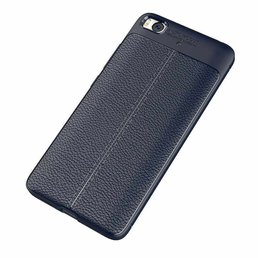 Phone Protective Case for Xiaomi 5S Cover 5.15inch Eco-friendly Stylish Portable Anti-scratch Anti-dust Durable (Darkblue)
