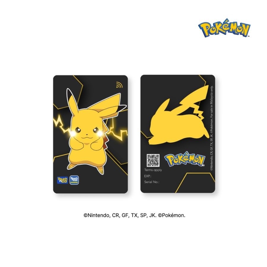Touch n Go Pokémon Special Edition LED Card (Pikachu)
