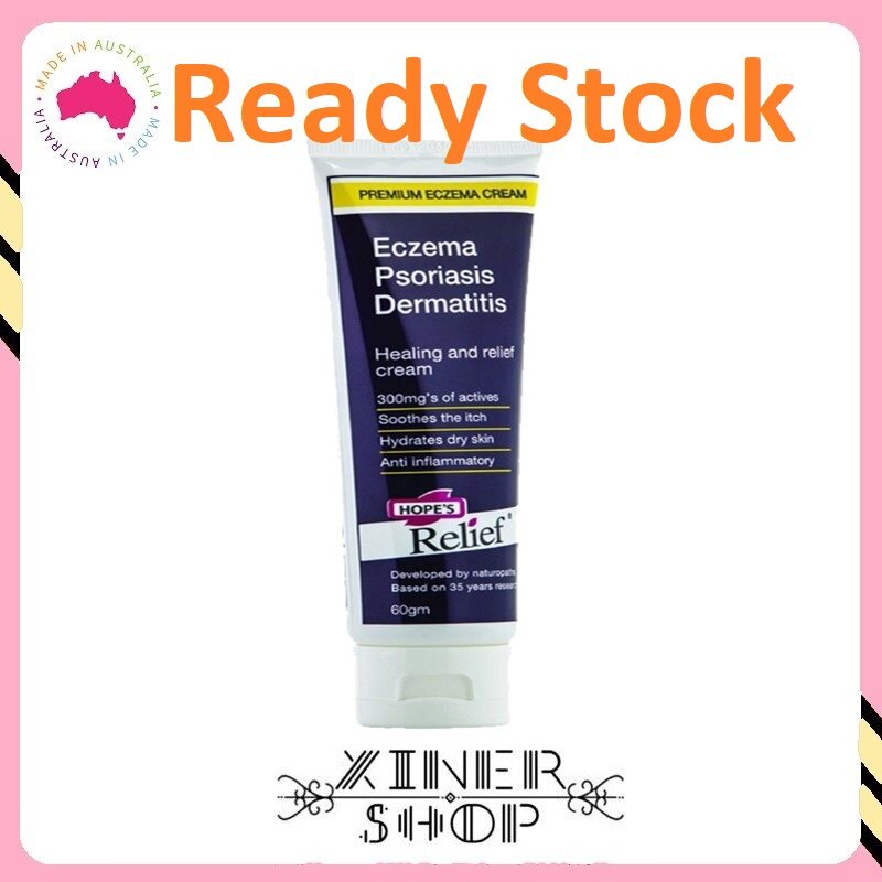[Import From Australia] [Ready Stock EXP 04/2023] Hope's Relief Eczema Cream (Eczema, Psoriasis, Dermatitis)