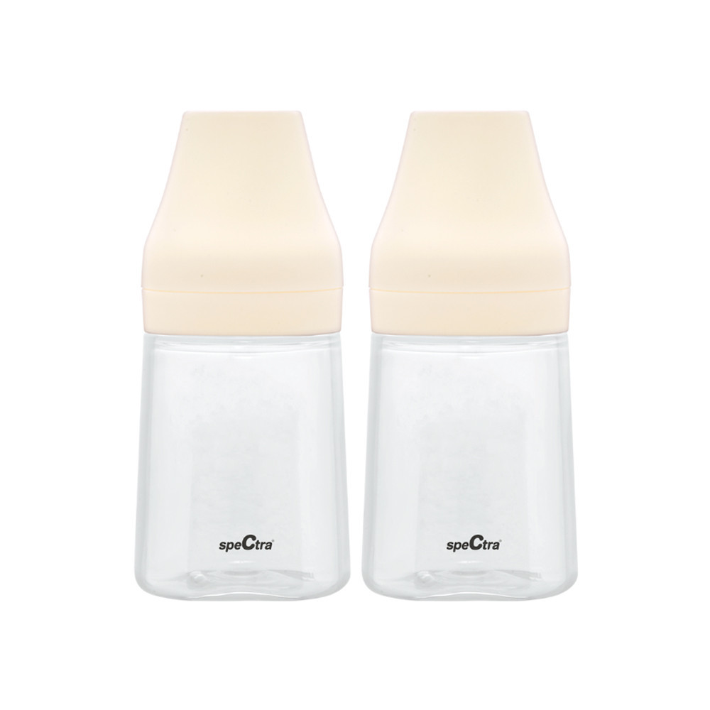 Spectra Wide Neck Breast Milk PP Storage Bottles 160ml (2pcs) Spectra Breastmilk Storage Bottles