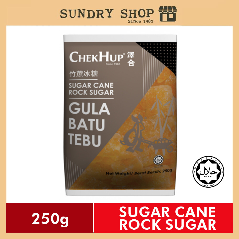 CHEK HUP SUGAR CANE ROCK SUGAR | 竹蔗冰糖 250g