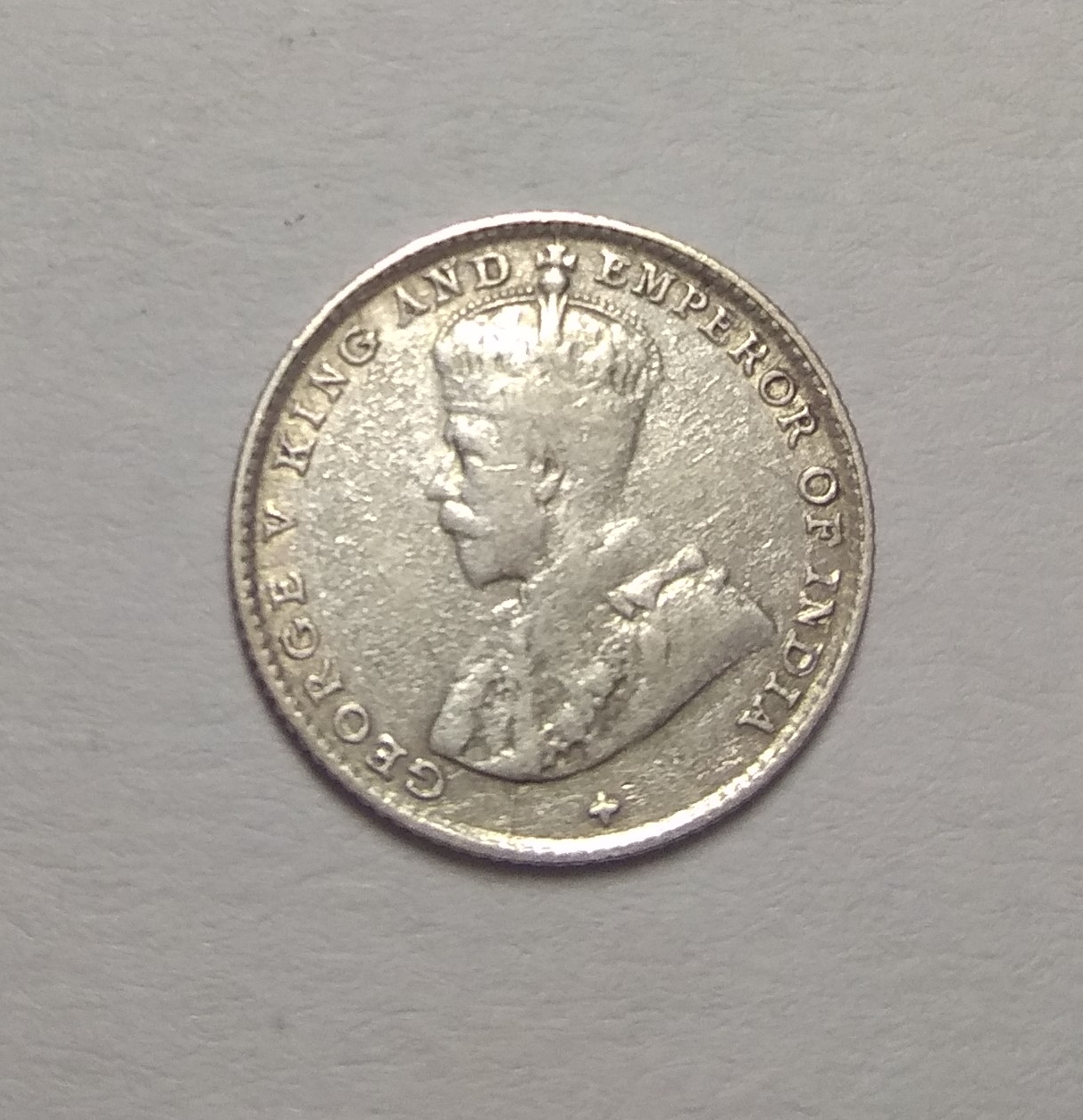 Malaya British Straits Settlements Silver Coin King George V 5 Cents Year 1917 - 1935 -Random Pick Year (Circulated Coins)